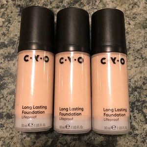 CYO Lifeproof Foundation x 3 - Shade 101 NEW
